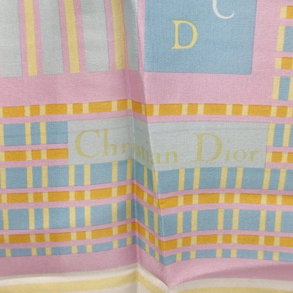 Authentic Christian Dior scarf silk [Used] - Picture 7 of 10